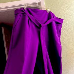 Torrid purple pants size 18